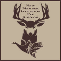 New Member Initiation fee $100.00
